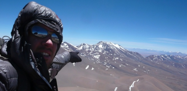 Maximo Kausch quer escalar as 110 montanhas com mais de 6 mil metros na Cordilheira dos Andes - Arquivo Pessoal