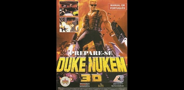 Clássico game de tiro dos anos 1990, "Duke Nukem 3D" ficou famoso pela violência e pelo linguajar politicamente incorreto - Reprodução