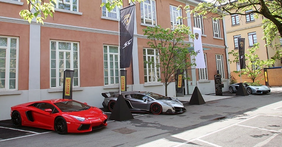 Encontro celebra os 50 anos da Lamborghini - Divulgação