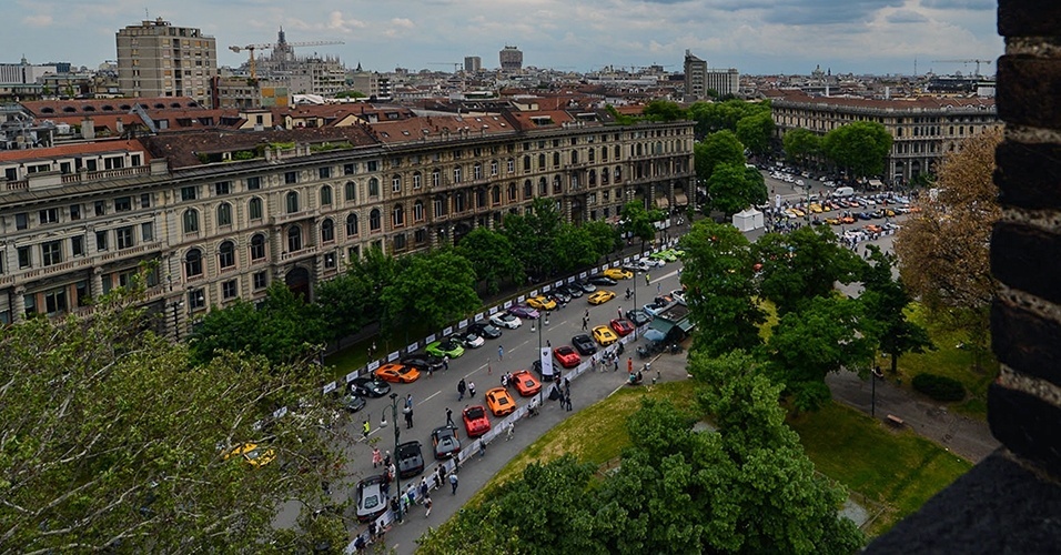 Encontro celebra os 50 anos da Lamborghini - Divulgação
