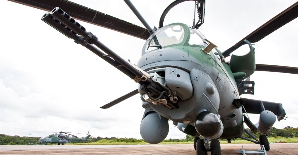 O helicóptero AH 2 Sabre também irá abordar aeronaves indesejadas de baixa velocidade