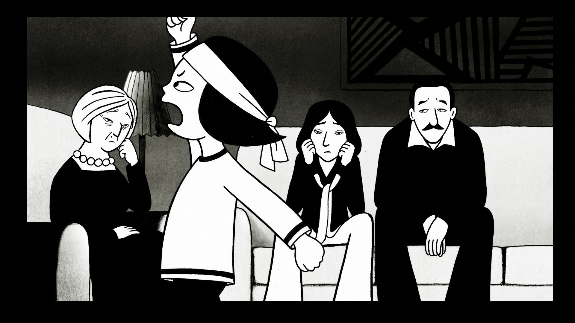 "PERSÉPOLIS" (Marjane Satrapi): Criada pela quadrinista franco-iraniana, a graphic novel autobiográfica conta como foi a infância e adolescência de Satrapi em meio a Revolução Islâmica. Foi nomeado como um dos 10 livros da década pela revista "Newsweek" e ganhou adaptação para o cinema indicada ao Oscar - Divulgação