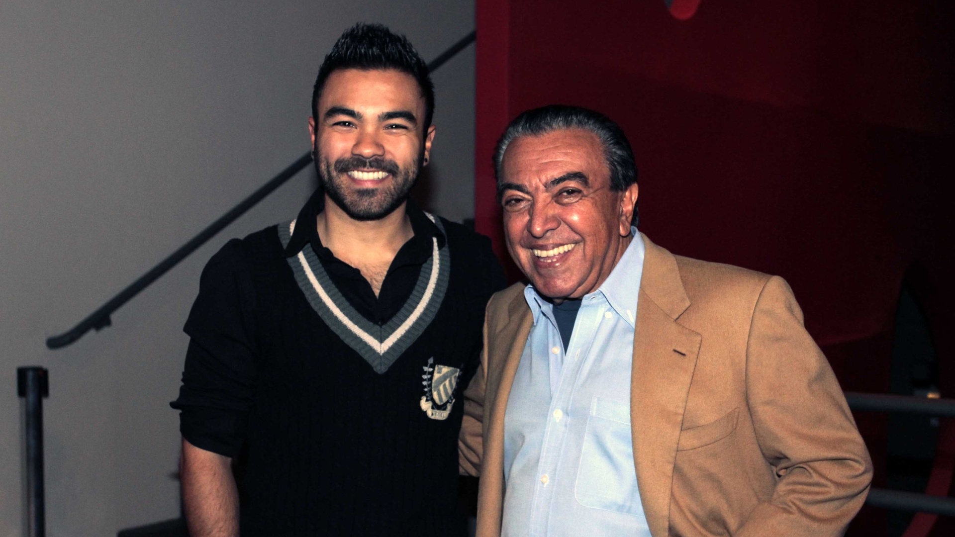 Mauricio e Mauro de Sousa na estréia VIP do espetáculo "Mônica e Cebolinha no Mundo de Romeu e Julieta", no Teatro GEO, em São Paulo - AgNews