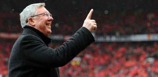 Carreira de Ferguson como técnico do Manchester United terminará no domingo - ANDREW YATES / AFP