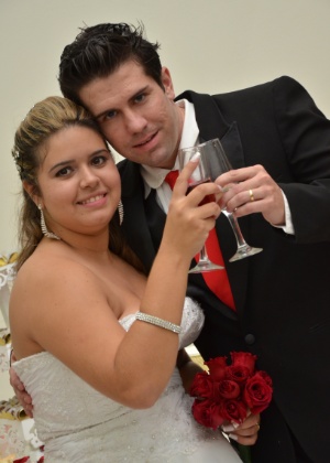 Lenyenne convidou Felipe para ser padrinho de casamento do irmão dela, mas o noivo seria ele - Divulgação / Paulo Vitor Cardoso Toledo 