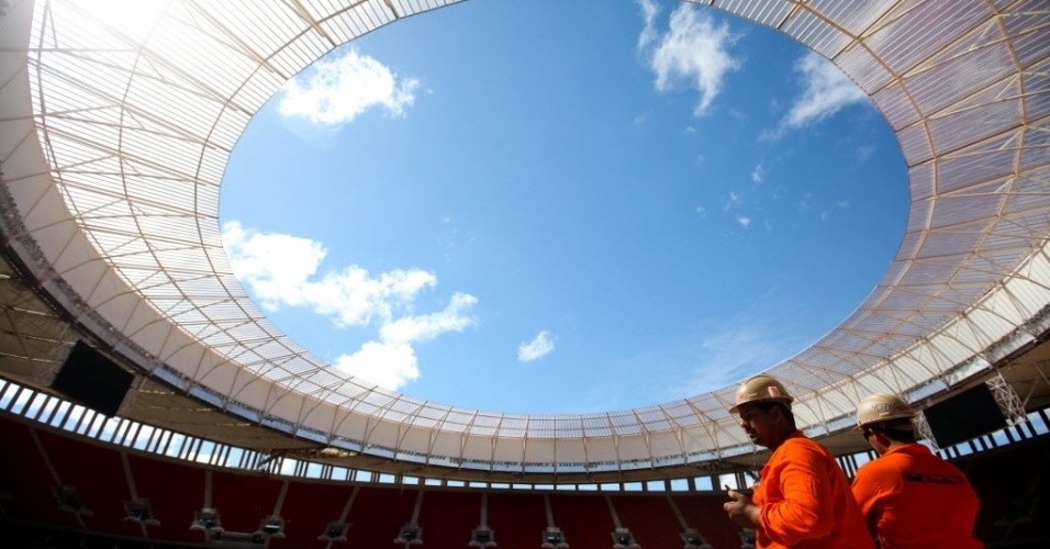 Estádio será palco da estreia da Copa das Confederações