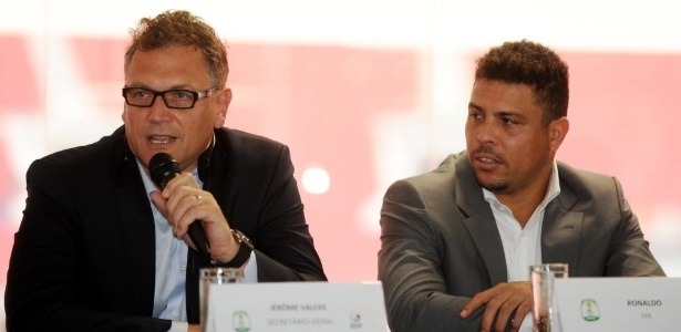 Valcke disse que ex-jogador Ronaldo teve papel-chave sobre fim de impasse sobre estádio