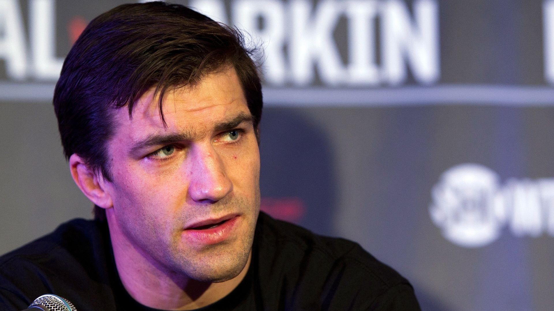 Rockhold participa de coletiva após ser campeão dos médios no Strikeforce - Esther Lin/Forza LLC/Zuffa LLC via Getty Images