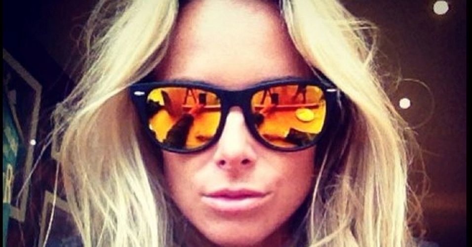 Candice Falzon, suposta namorada do meia Anderson - Reprodução/Twitter/@candyfalzon