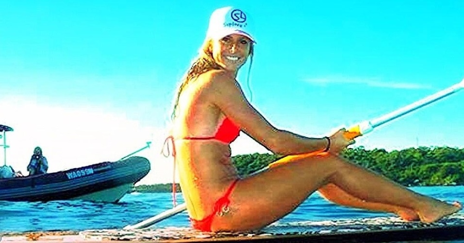 Candice Falzon, suposta namorada do meia Anderson - Reprodução/Twitter/@candyfalzon