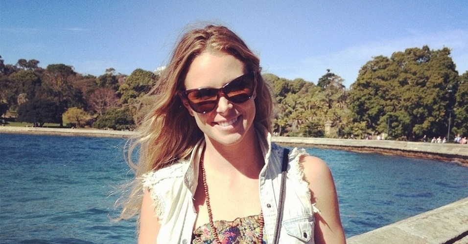 Candice Falzon, suposta namorada do meia Anderson - Reprodução/Twitter/@candyfalzon