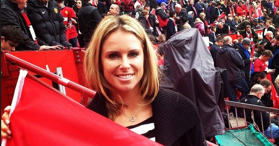 Candice Falzon, suposta namorada do meia Anderson - Reprodução/Twitter/@candyfalzon