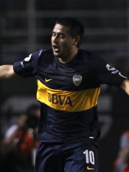 Riquelme atuou pelo Boca Juniors de 1996 e 2002 e de 2007 a 2014 - REUTERS/Paulo Whitaker