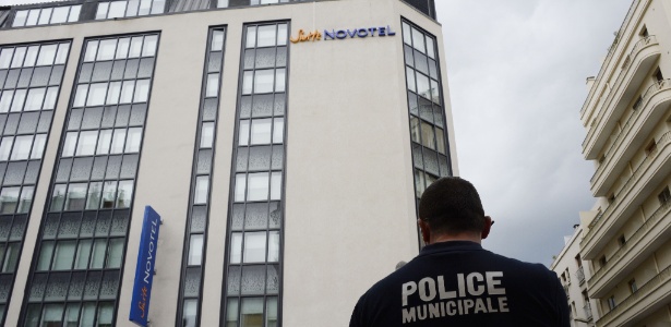 Joias foram levadas de quarto do Novotel, no centro de Cannes - Anne-Christine Poujoulat/AFP