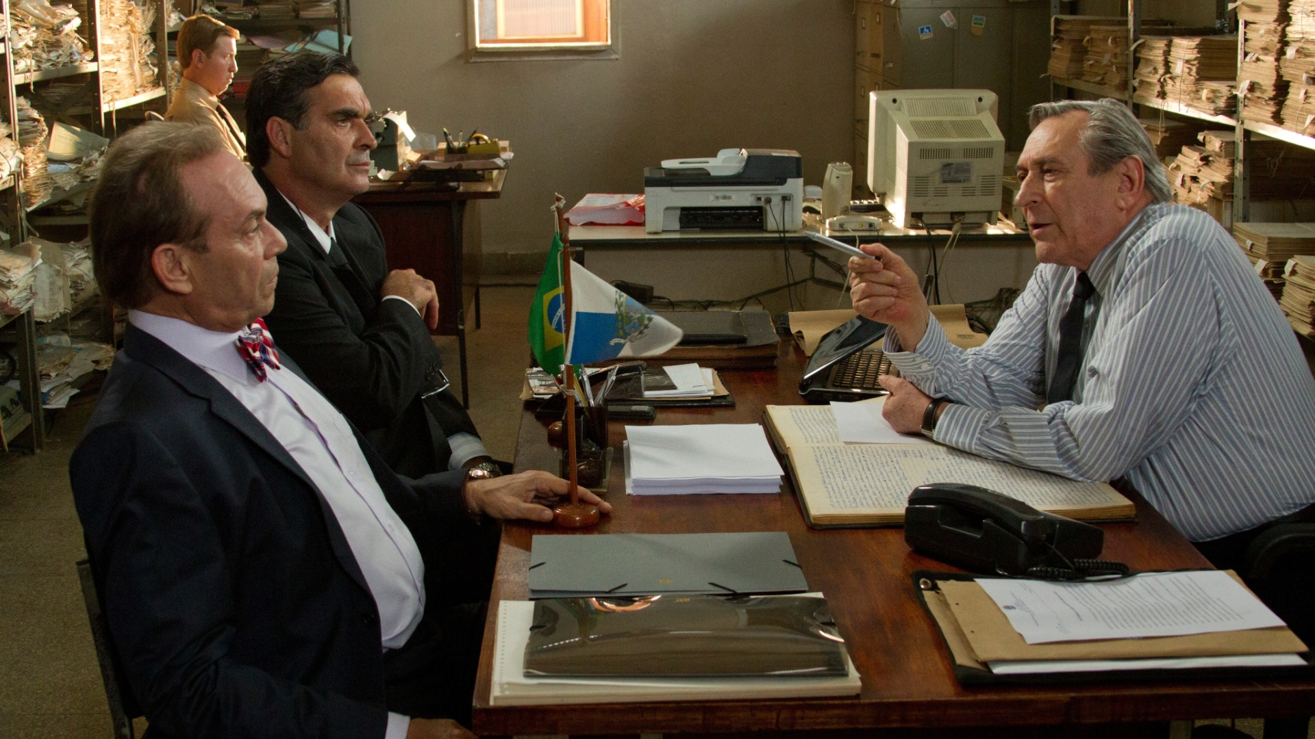 Cena do filme brasileiro "Giovanni Improtta", dirigido e atuado por José Wilker - Divulgação / Sony Pictures