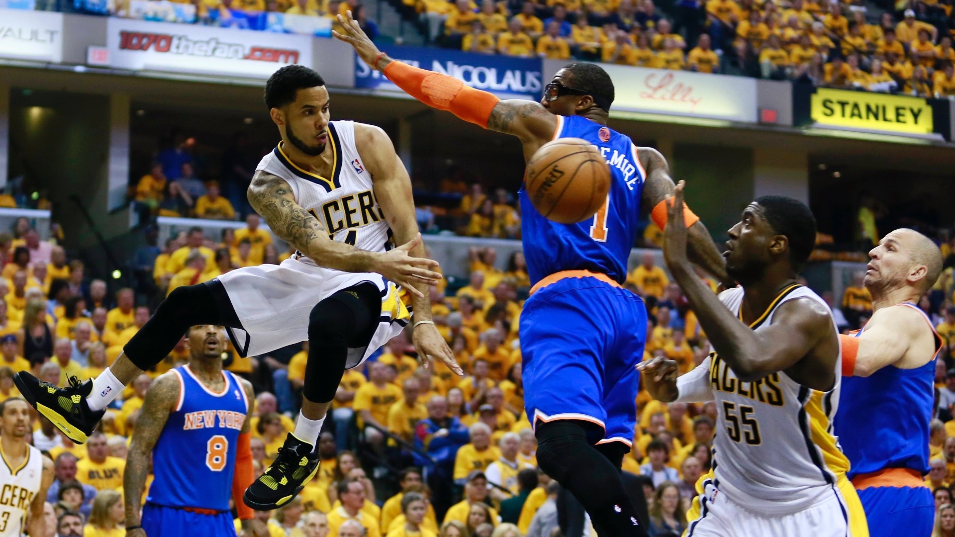 Fotos: Indiana Pacers x New York Knicks - 18/05/2013 - UOL Esporte