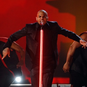 Chris Brown durante o Billlboard Awards 2013 - REUTERS/Steve Marcus