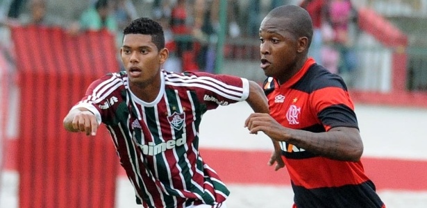 Jogadores de Flamengo e Fluminense disputam clássico em final dos juniores - Alexandre Vidal/Fla Imagem