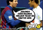 Corneta FC: Messi aconselha Neymar a continuar no Santos