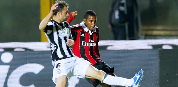 Milan conquistou a vaga na Champions com um gol aos 42 minutos do segundo tempo - FABIO MUZZI/AFP PHOTO