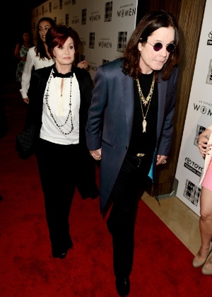 Sharon e Ozzy Osbourne em 2013 - Kevin Winter/Getty Images