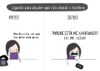 Antes e depois: tirinhas bem-humoradas mostram como os gadgets mudaram sua vida - Arte UOL sobre imagem Twenty pixels