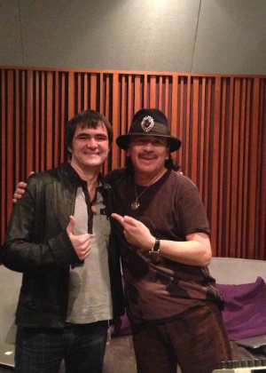 Samuel Rosa grava versão em espanhol de "Saidera" para novo disco de Santana - Divulgação