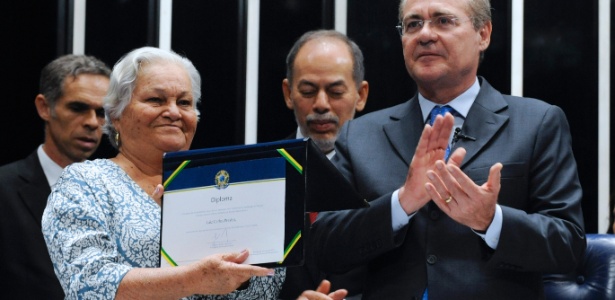 Em 2013, Senado realizou devolução simbólica dos mandatos do ex-senador Luiz Carlos Prestes e seu suplente Abel Chermont - Jonas Pereira - 22.mai.2013/Agência Senado
