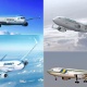 montagem piores aéreas - Arte/UOL