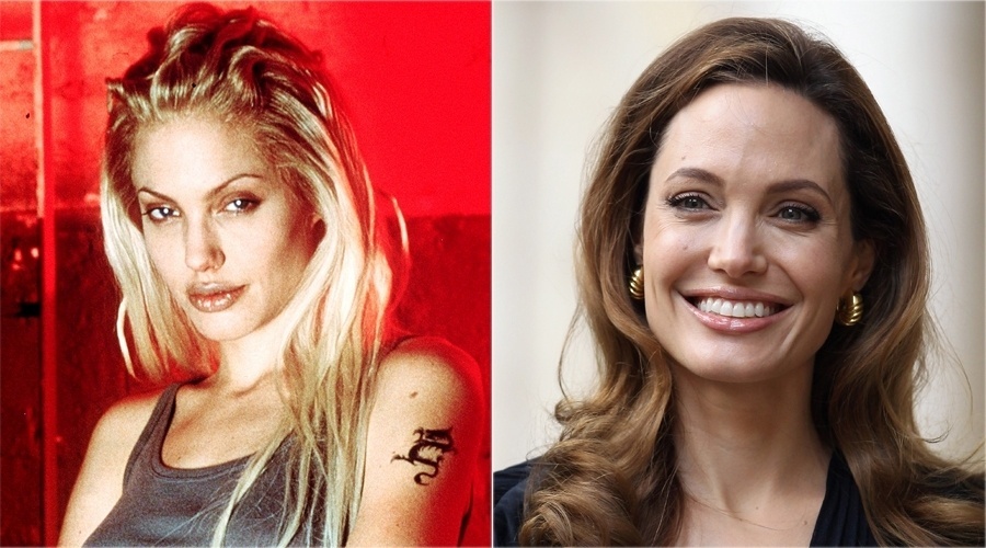 Já Angelina Jolie, quando ainda namorava o ator Billy Bob Thornton, trançou o cabelo para interpretar um ladra de carros do filme "60 Segundos", em 2000