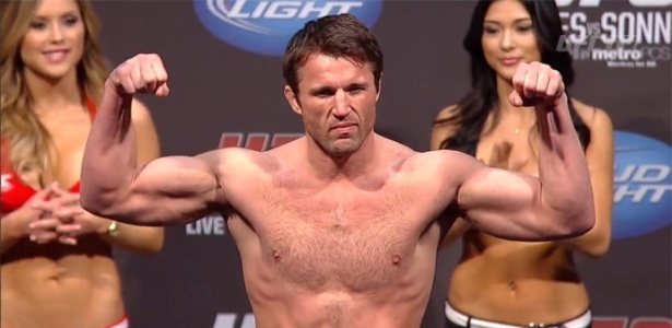 Chael Sonnen. lutador norte-americano de MMA, manteve seu estilo falastrão nos meio-pesados - Reprodução