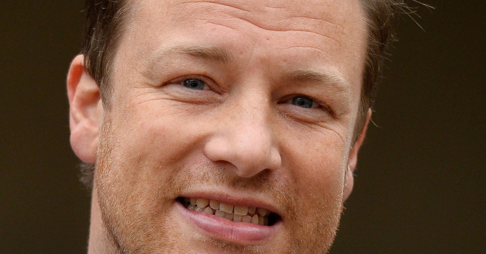 O chef britânico Jamie Oliver