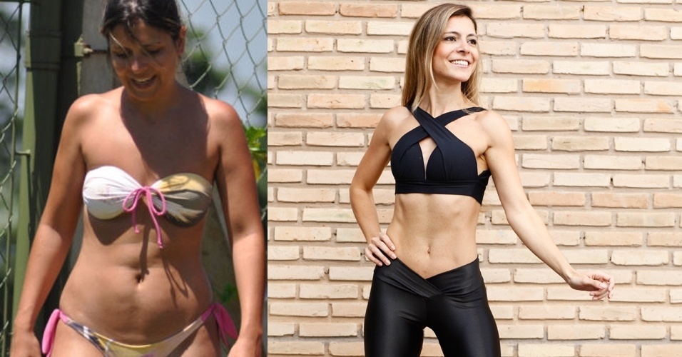 Montagem - antes e depois Mariana Oliveira - Arquivo pessoal