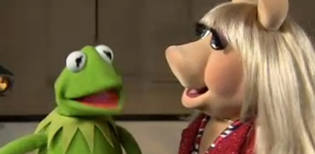 Caco e Miss Piggy, de "Os Muppets", anunciaram a separação há um mês