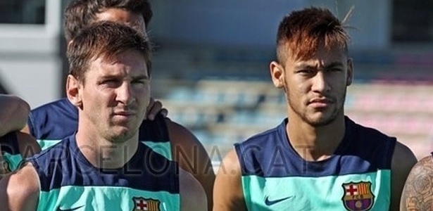 Neymar foi incluído na delegação do Barcelona para viagem, mas Tata Martino não foi - Divulgação/Barcelona