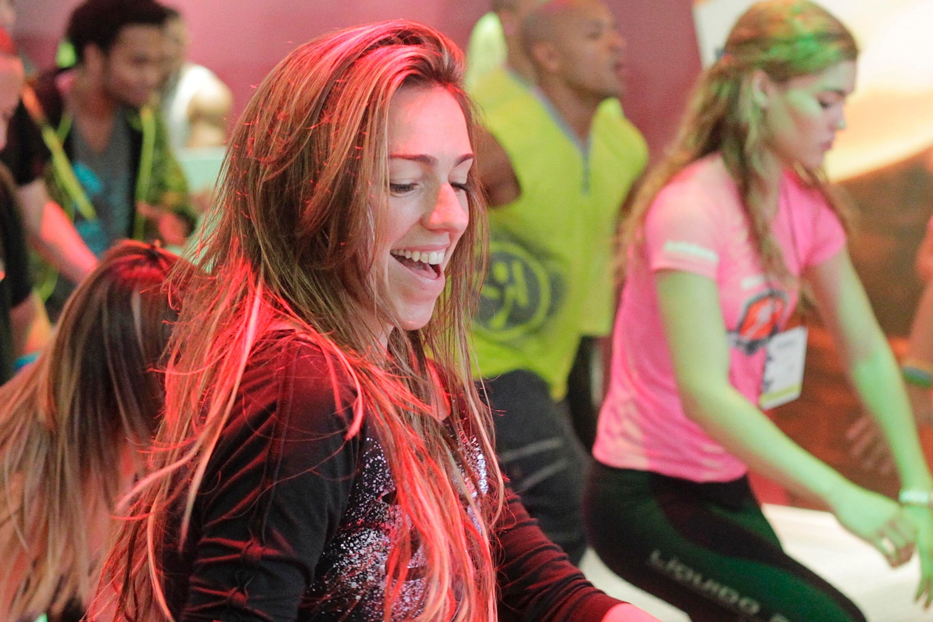 5.set.2013 - Gata da feira Fitness Brasil - Reinaldo Canato/UOL