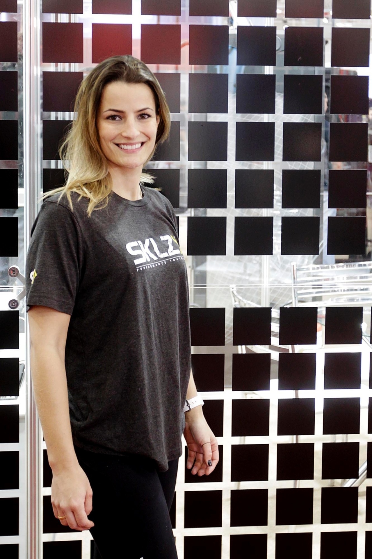 5.set.2013 - Gata da feira Fitness Brasil - Reinaldo Canato/UOL