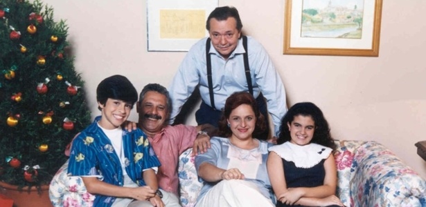 Elenco de "Mundo da Lua", série infantojuvenil produzida pela TV Cultura em 1991 - Divulgação