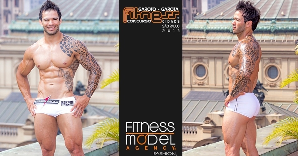 21.out.2013 - Este é Alex, 34 anos, personal trainer, de São Bernardo do Campo - John Edgard / Academia K@2/ Fitness Model Agency