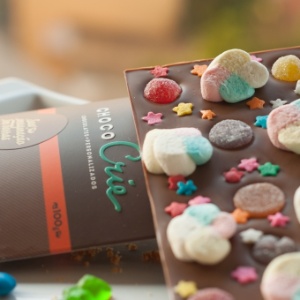 Chocolates da Choco Crie, que podem ser personalizados pelo cliente - Divulgação