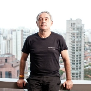 Ferran Adrià, durante evento em São Paulo; site colaborativo criado pelo chef deve entrar no ar em 2016 - Simon Plestenjak/UOL
