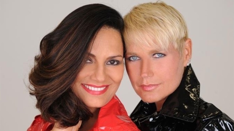 Xuxa e Luiza Brunet trabalharam juntas como modelos - Blad Meneghel/Divulgação