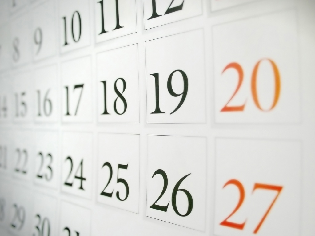Imagem para calendário, tempo, agenda, data, programação, meses - Shutterstock