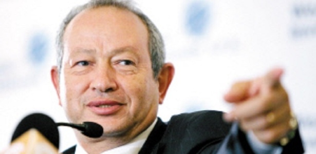 O bilionário egípcio Naguib Sawiris tem fortuna estimada em US$ 2,9 bilhões - Shawn Baldwin/Bloomberg
