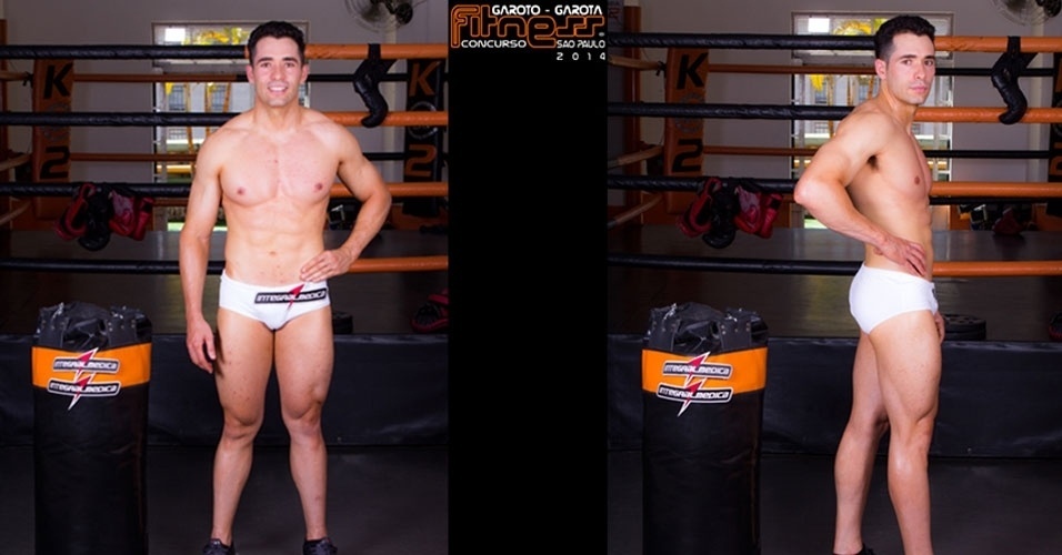 Este é Adriano, 28 anos, estudante de Educação Física, de São Paulo - John Edgard/Academia K@2/Fitness Model Agency