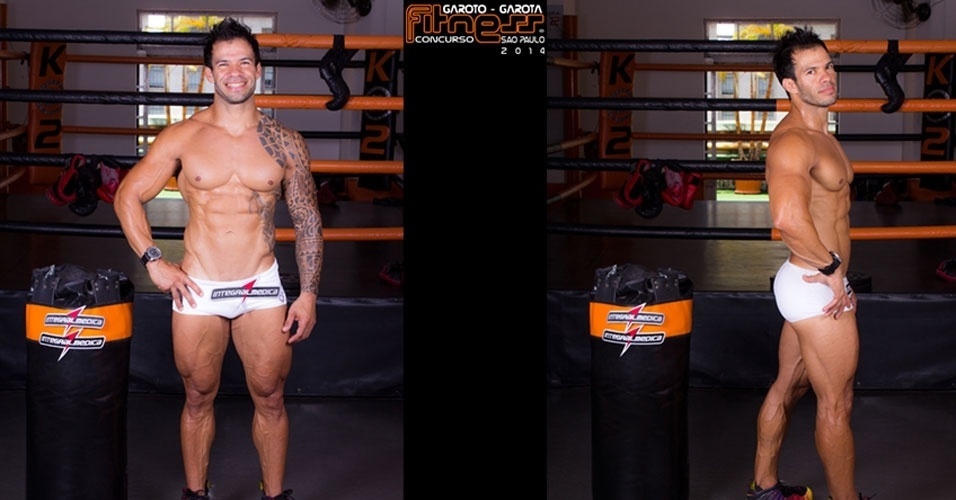 Este é Alex, 34 anos, personal trainer, de São Bernardo do Campo - John Edgard/Academia K@2/Fitness Model Agency