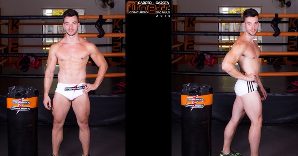 Este é Andréas, 23 anos, personal trainer, de São Bernardo do Campo - John Edgard/Academia K@2/Fitness Model Agency