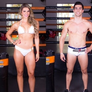 Giseli e Guilherme foram eleitos pelos internautas  - John Edgard/Academia K@2/Fitness Model Agency