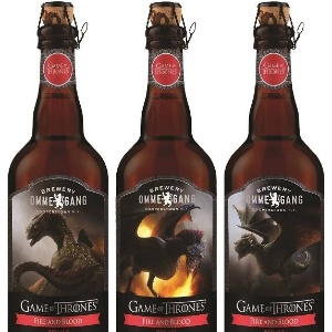 Cerveja "Fire and Blood" homenageia personagens da série "Game of Thrones" (HBO) - Divulgação/http://www.ommegang.com