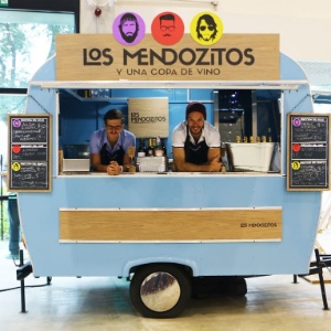 Trailer Los Mendozitos, que vende vinhos argentinos em São Paulo - Divulgação